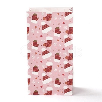 Christmas Theme Rectangle Paper Bags CARB-G006-01C-1