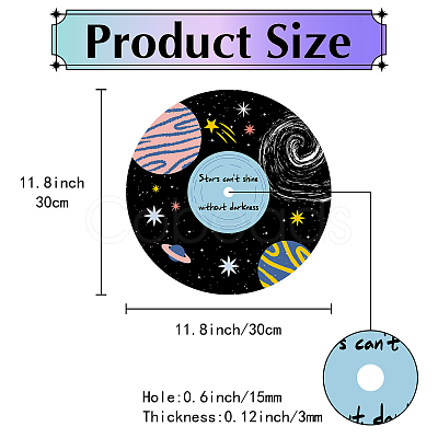 Foam Discs DJEW-WH0052-001-1