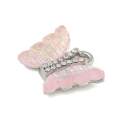 Iridescent Resin Pendants FIND-Z058-07P-01-1