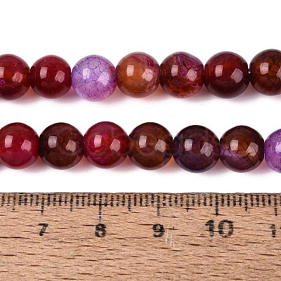 Natural Agate Beads Strands G-Q606-106A-1