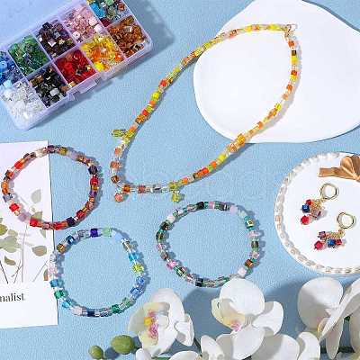 2 Bags Imitation Artificial Crystal Glass Beads GLAA-SZ0001-95C-05-1