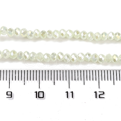 Baking Electroplate Glass Beads Strands DGLA-A039-J2MM-B17-1