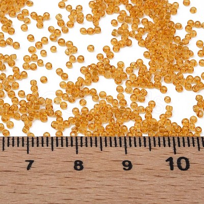 15/0 Transparent Czech Glass Seed Beads SEED-N004-004-01-1