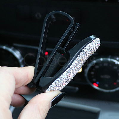 4Pcs Plastic Glasses Holders for Car Sun Visor AJEW-AN0007-28-1