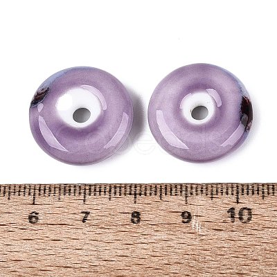 Vintage Handmade Porcelain Beads PORC-N013-20-15-1