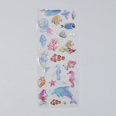 Epoxy Resin Sticker DIY-B009-06F-1