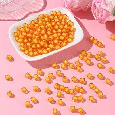Transparent Acrylic Beads TACR-S112-8mm-07-1