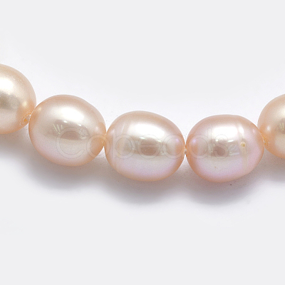 Natural Cultured Freshwater Pearl Beads Strands PEAR-K003-23C-01-1