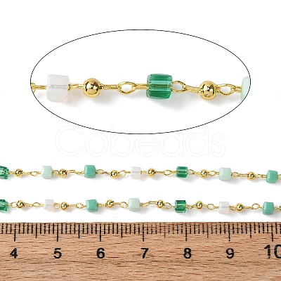 Handmade Glass Beaded Chains CHC-F008-A14-1
