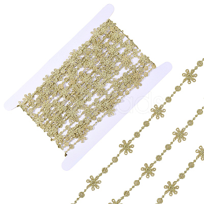 7.5Yards Polyester Lace Trims SRIB-GF0001-54D-1