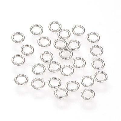 304 Stainless Steel Closed Jump Rings STAS-S066-16-4mm-1