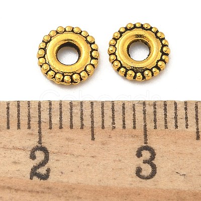 Alloy Spacer Beads TIBE-P003-40AG-1