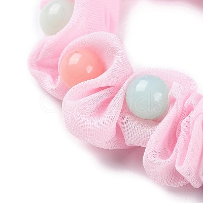 Cloth Elastic Hair Ties OHAR-H002-02D-1