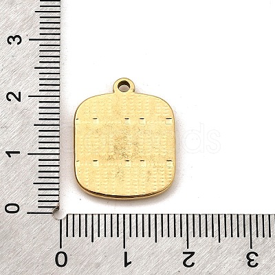 304 Stainless Steel Pendants STAS-Z135-07G-1