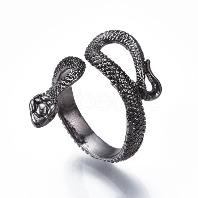 Alloy Cuff Finger Rings X-RJEW-T006-33B-1