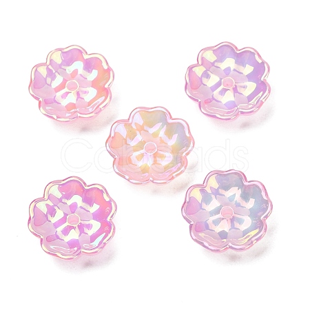 Plating Opaque Acrylic Beads AC-CBA99FE-03-G-1