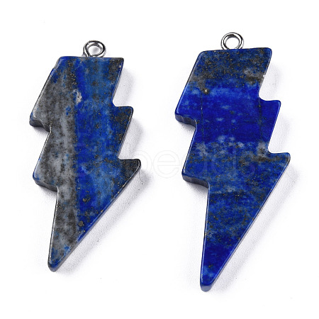 Natural Lapis Lazuli Pendants G-N332-53-A01-1