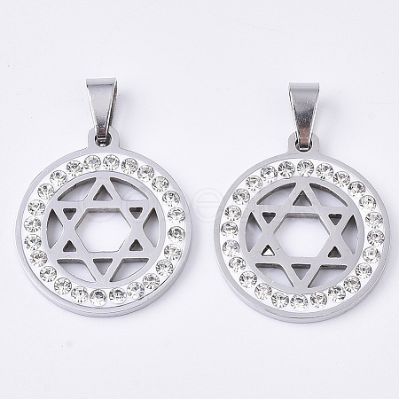 201 Stainless Steel Pendants LS-STAS-N089-29P-1