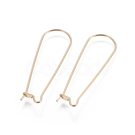 304 Stainless Steel Hoop Earring Finding LS-X-STAS-E464-05G-1