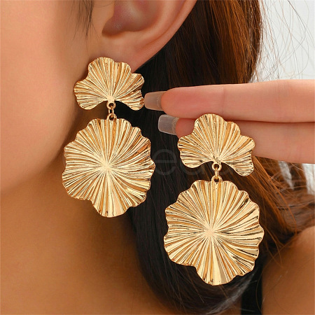 Iron Stud Dangle Earrings WG6DE81-02-1