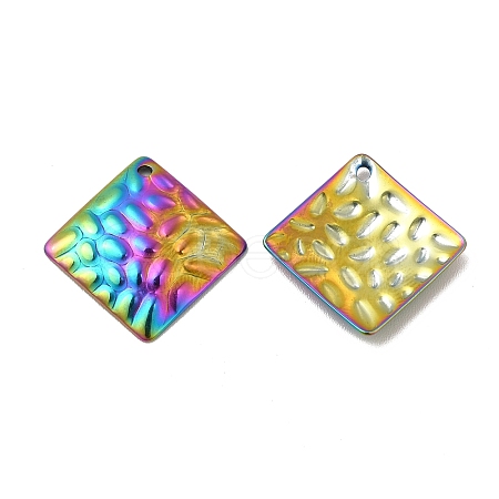 Ion Plating(IP) 304 Stainless Steel Pendants STAS-A070-06MC-1