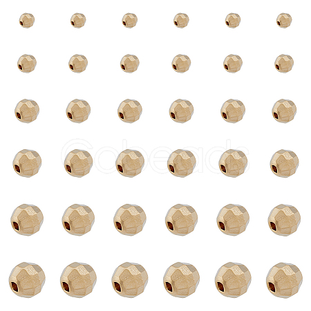 120Pcs 6 Styles Brass Spacer Beads KK-DC0003-63-1
