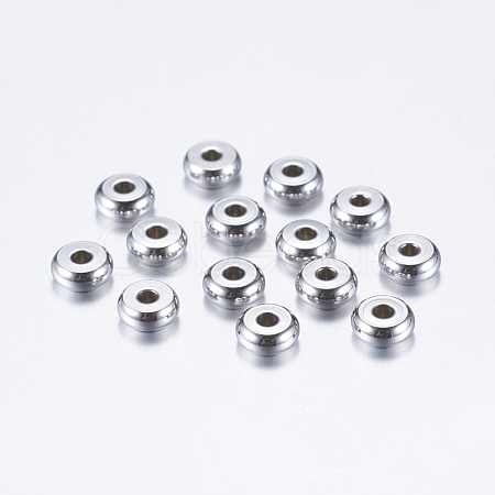 Tarnish Resistant 304 Stainless Steel Spacer Beads STAS-L198-33C-1