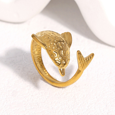 304 Stainless Steel Cuff Open Rings FS-WG02E6D-02-1