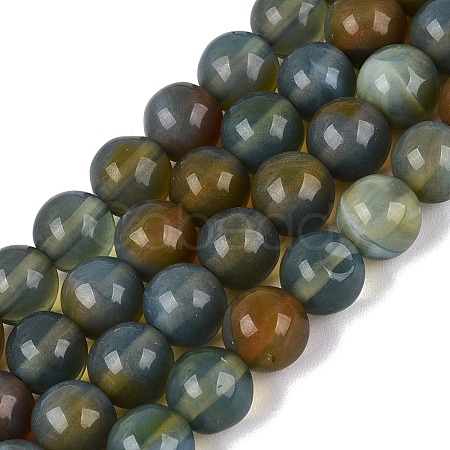 Imitation Lamowork Glass Beads Strands GLAA-Q106-07A-19-1