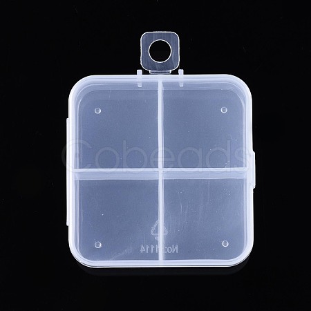 Square Polypropylene(PP) Bead Storage Container CON-N011-008-1