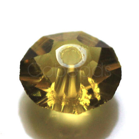 Imitation Austrian Crystal Beads SWAR-F061-3x6mm-19-1