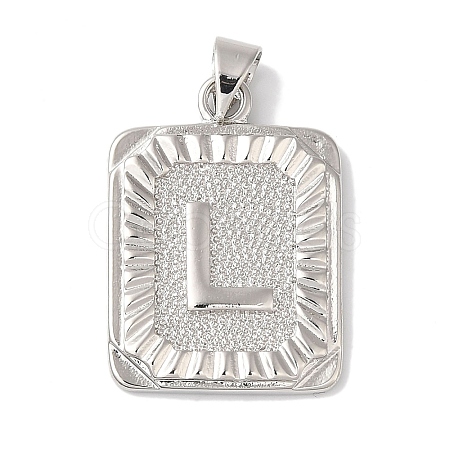 Rack Plating Brass Pendants KK-B092-42P-L-1