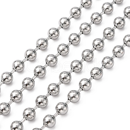 Tarnish Resistant 304 Stainless Steel Ball Chains CHS-A002B-1.5mm-1