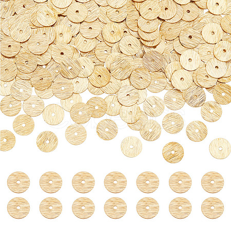 PandaHall Elite 300Pcs Brass Spacer Beads KK-PH0005-58-1