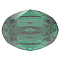 Preciosa&reg MAXIMA Crystal Fancy Stones, Czech Crystal, 435 12 601 Oval, Dura Foiling, 50730 Emerald, 8x6mm