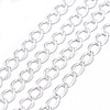 Brass Twisted Chains X-CHC-Q001-5x4mm-S-4