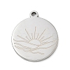 201 Stainless Steel Pendants SA-CBA3D3A-05P-19-1