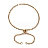 304 Stainless Steel Adjustable Chain Bracelet Making AJEW-JB01211-2