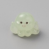 Luminous Resin Octopus Display Decoration RESI-WH0038-09C-2