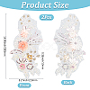 Polyester Embroidery Lace Cloth Patches AJEW-WH20070-079A-2