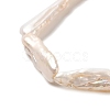 Natural Baroque Pearl Keshi Pearl Beads Strands PEAR-E016-016-3