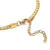 201 Stainless Steel Herringbone Chain Necklaces NJEW-P282-01G-4