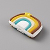 Silicone Beads SIL-WH0001-25B-2