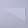 DIY Triangle Ruler Silicone Molds X-DIY-G010-67-1