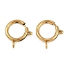 304 Stainless Steel Spring Ring Clasps STAS-B095-05H-G-1