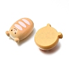 Opaque Resin Imitation Food Cabochons RE-CBA7952-02-2