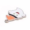 Alloy Enamel Pendants ENAM-M055-11P-3