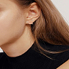 2Pcs Stainless Steel Clip-on Earrings EJEW-LP0007-046RG-3