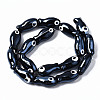 Handmade Porcelain Ceramic Beads Strands PORC-T006-03A-2