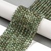 Natural Green Apatite Beads Strands X-G-G105-A01-03-2